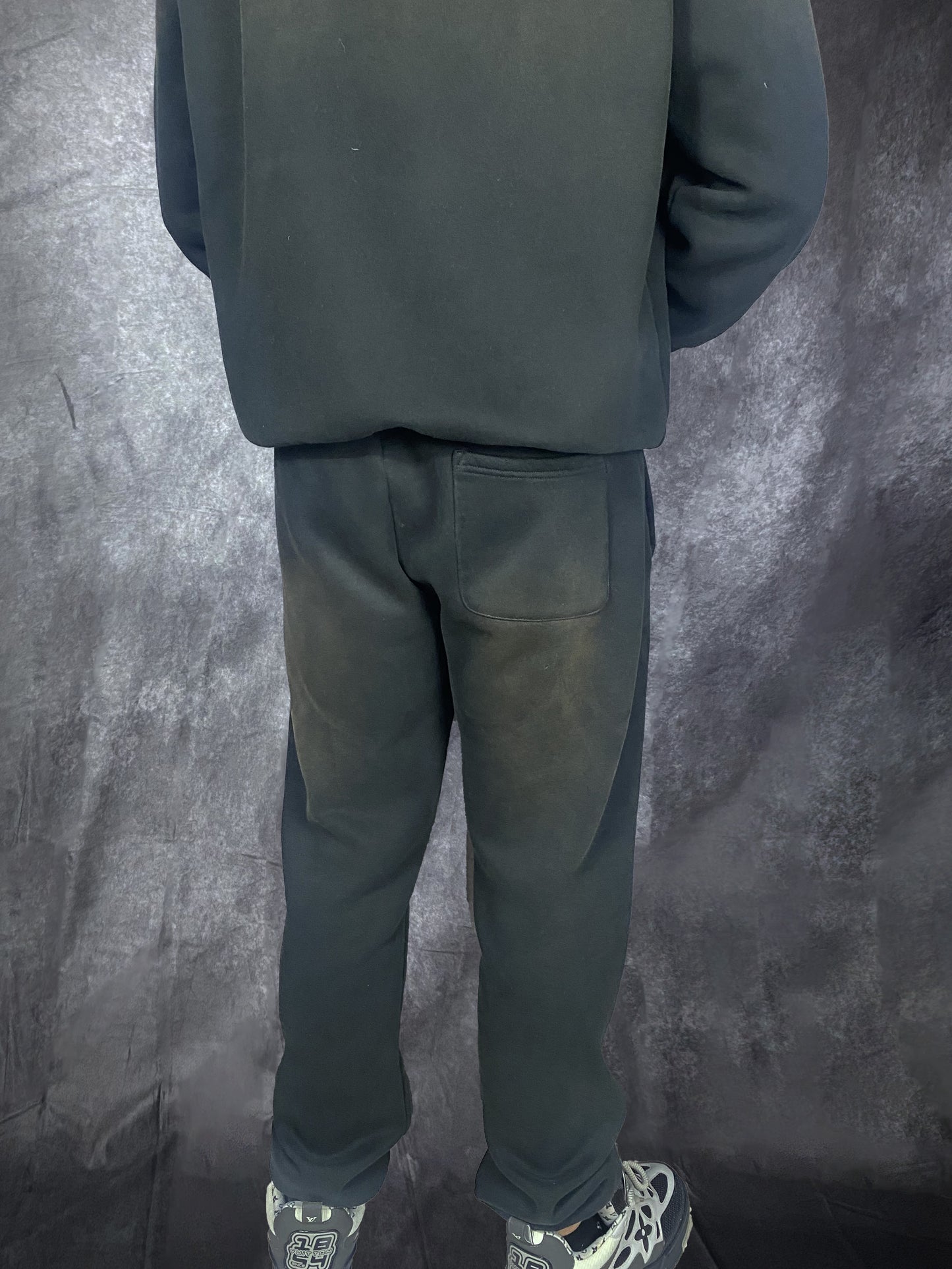 Crease fading joggers