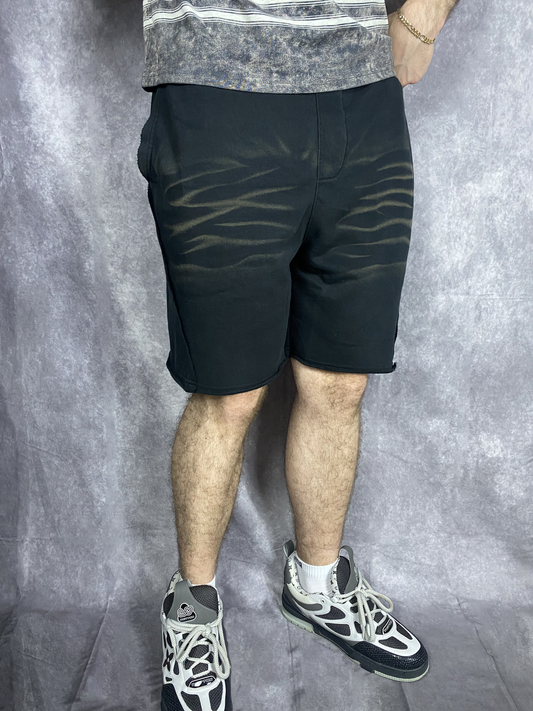 Crease fading shorts