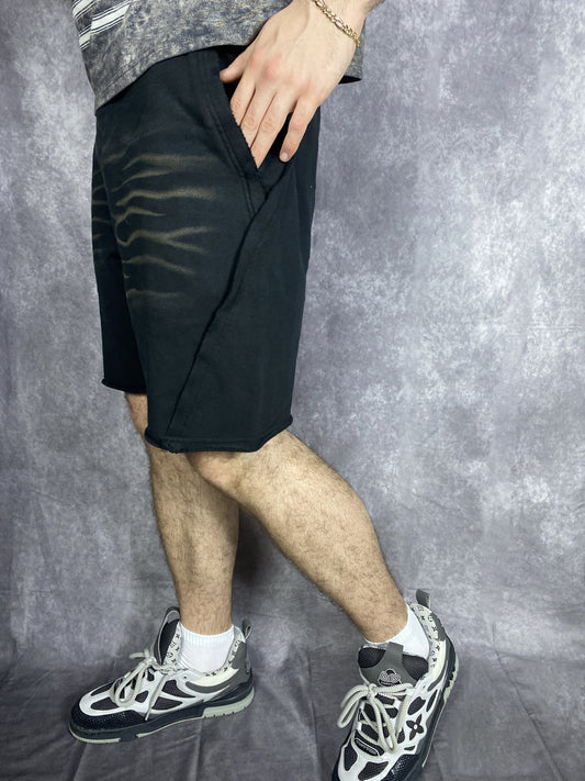 Crease fading shorts